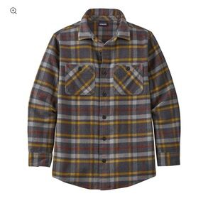LIKE NEW. Patagonia Boys' Fjord Flannel Shirt.
